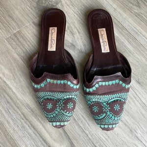 Oscar de la Renta flats